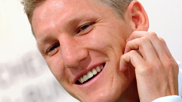 Bayern Münchens Mittelfeldspieler Bastian Schweinsteiger.