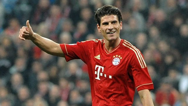 Stürmer Nummer eins: Mario Gomez.
