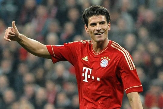 Stürmer Nummer eins: Mario Gomez.