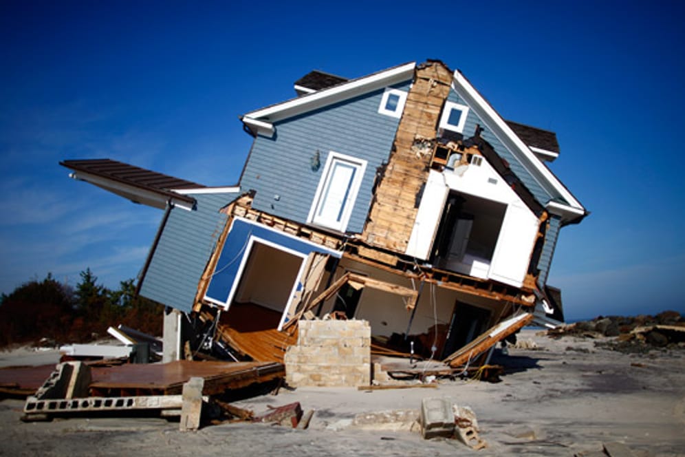 "Sandy" hat an der US-Ostküste schwere Verwüstungen angerichtet