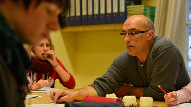 Lehrer Dieter Mattick unterrichtet in Menden in einer Einrichtung der Sonder- und Förderschule Rodenbergschule.