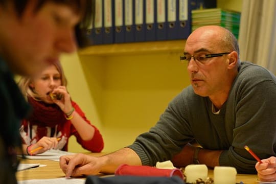 Lehrer Dieter Mattick unterrichtet in Menden in einer Einrichtung der Sonder- und Förderschule Rodenbergschule.