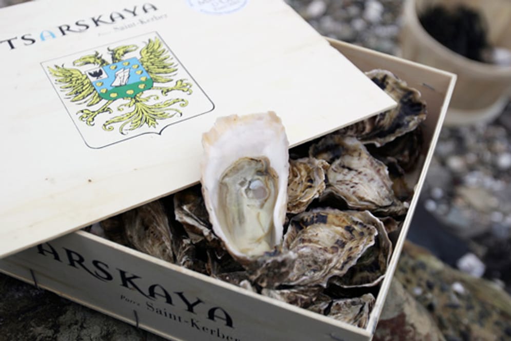 Die "Tsarskaya"- Auster gilt als echte Delikatesse unter Feinschmeckern.