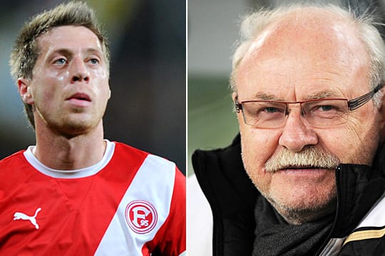 Fortuna Düsseldorfs Andreas Lambertz musste auf Anordnung von Sportvorstand Wolf Werner ein TV-Interview abbrechen.