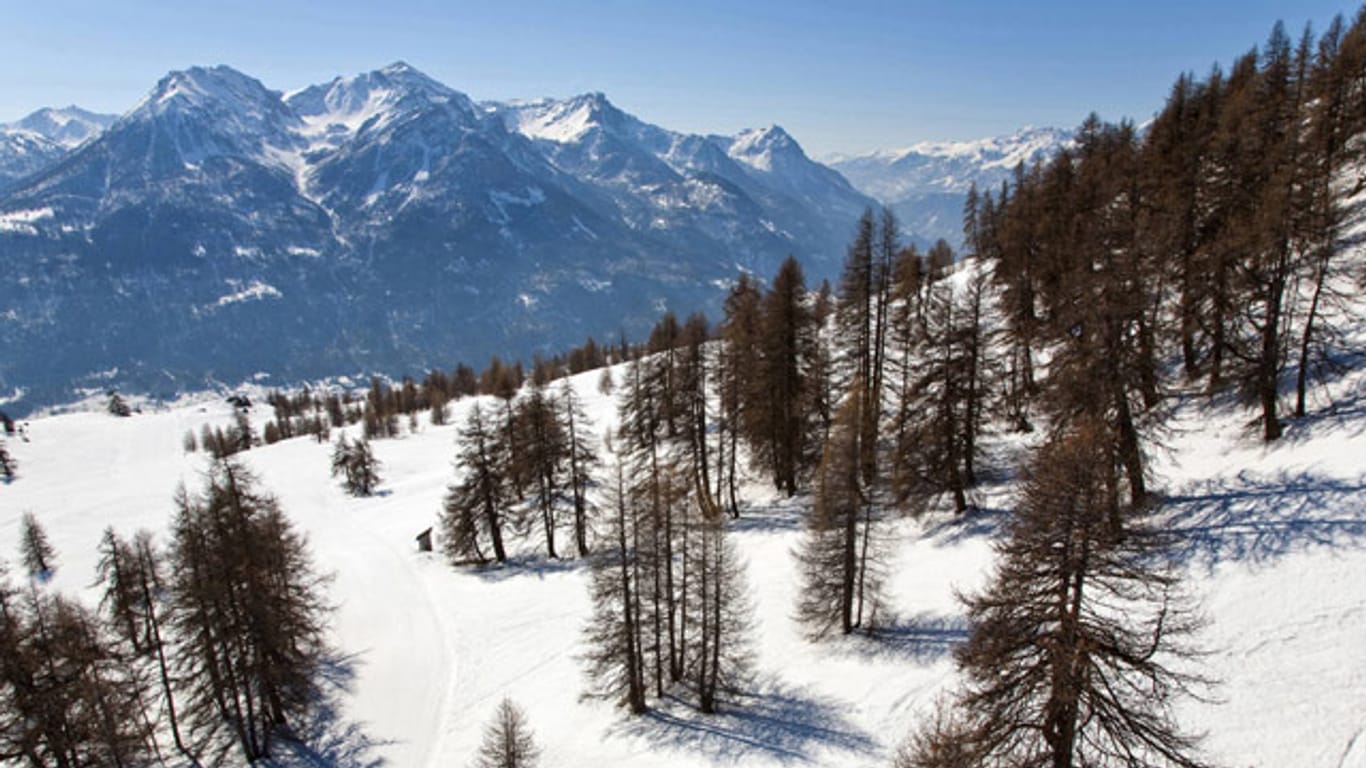 Das französische Skigebiet Serre Chevalier gehört zu den günstigsten Skigebieten