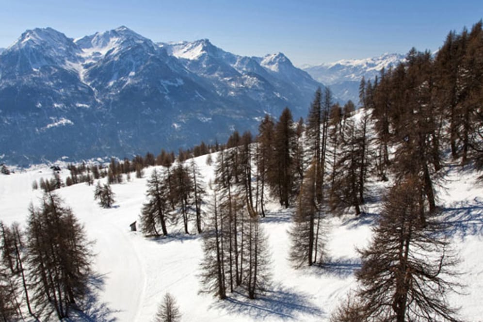 Das französische Skigebiet Serre Chevalier gehört zu den günstigsten Skigebieten