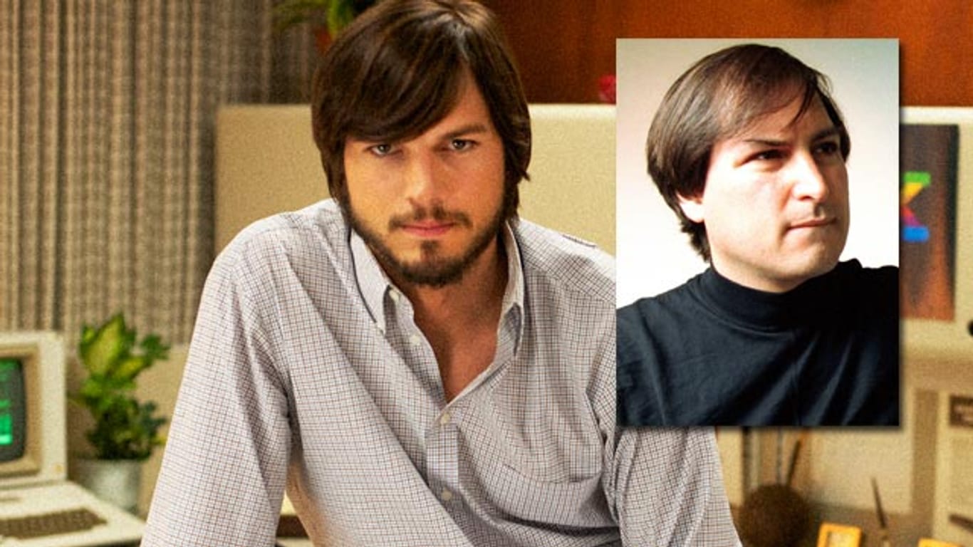 Ashton Kutcher spielt den Apple-Mitbegründer Steve Jobs.