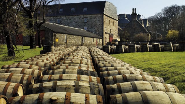 Ein entscheidender Anteil am Geschmack von Whisky gebührt dem Holz.