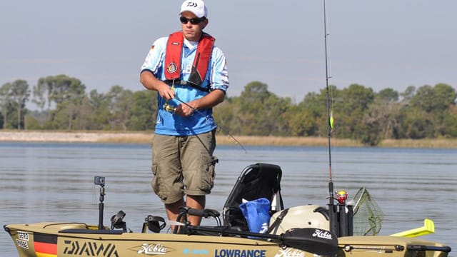 Gero Priebe bei den Hobie Fishing Worlds 2012.