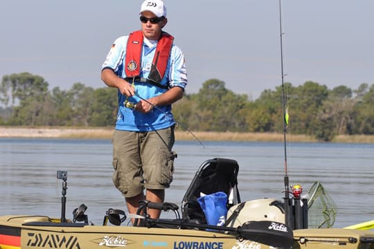 Gero Priebe bei den Hobie Fishing Worlds 2012.