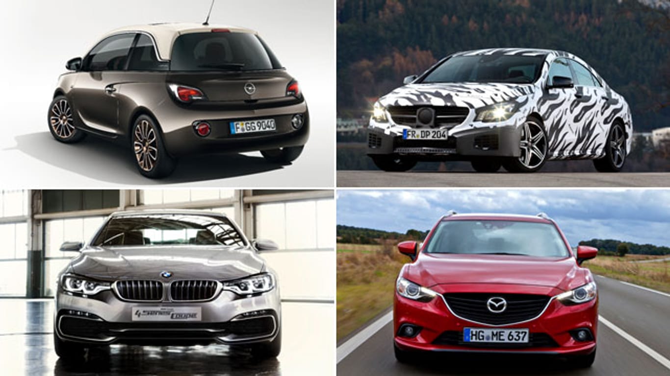 Auto-Neuheiten 2013 von BMW, Mazda, Mercedes und Opel