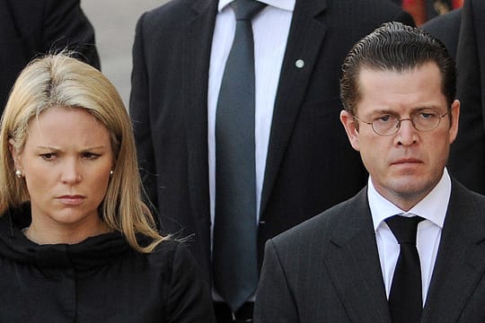 Karl-Theodor zu Guttenberg und Frau Stephanie