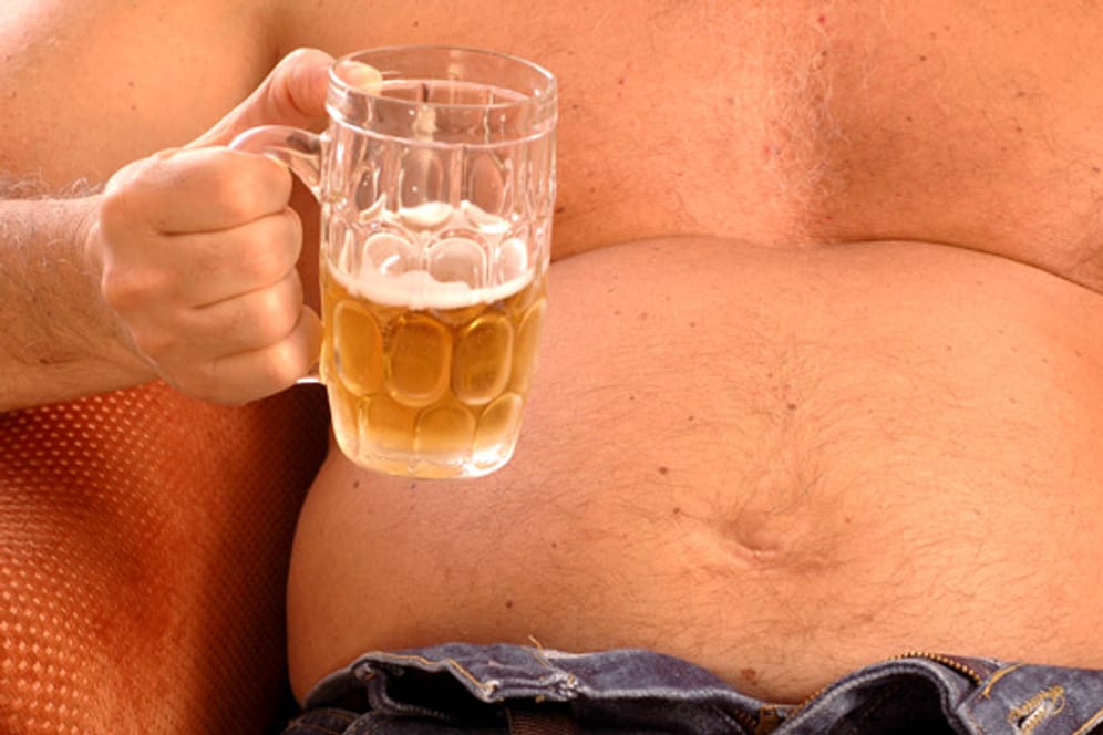Alkohol: Für Übergewichtige gibt es kein gesundes Maß.