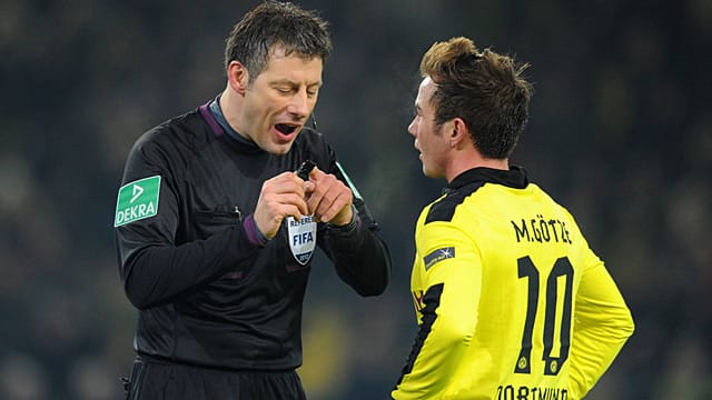 Wolfgang Stark und Mario Götze Wolfgang Stark und Mario Götze
