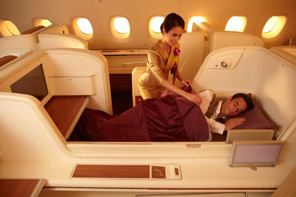 Airbus A380 der Thai Airways