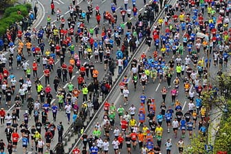 Beim Vienna City Marathon im Freien stimmte noch alles.