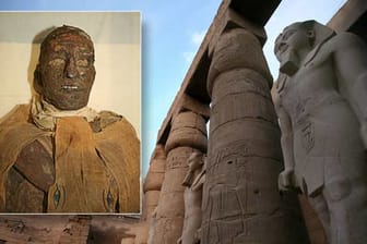 Mumie des Herrschers Ramses III.