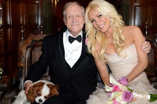 Hugh Hefner und Crystal Harris haben geheiratet.