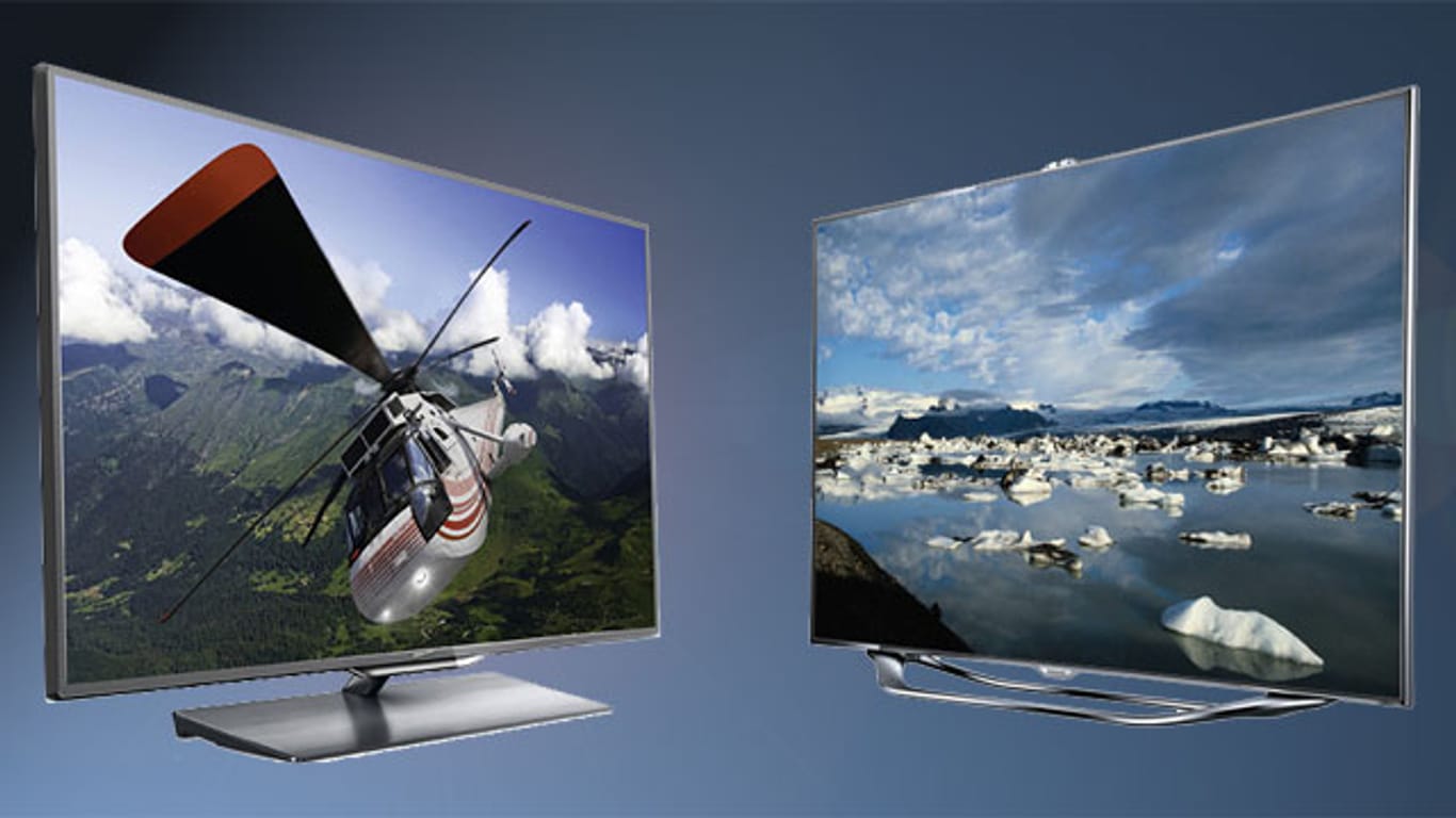 Philips 55PFL8007 und Samsung UE40ES8090: zwei der besten Fernseher 2012