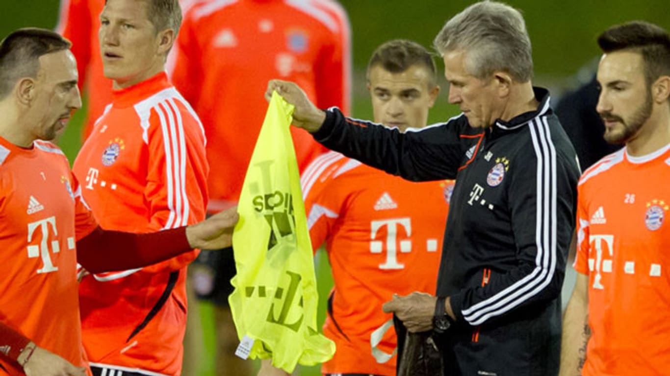 Bayern-Trainer Jupp Heynckes zieht die Zügel an.