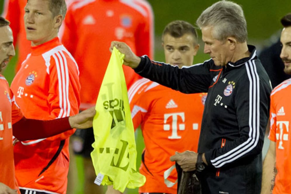 Bayern-Trainer Jupp Heynckes zieht die Zügel an.