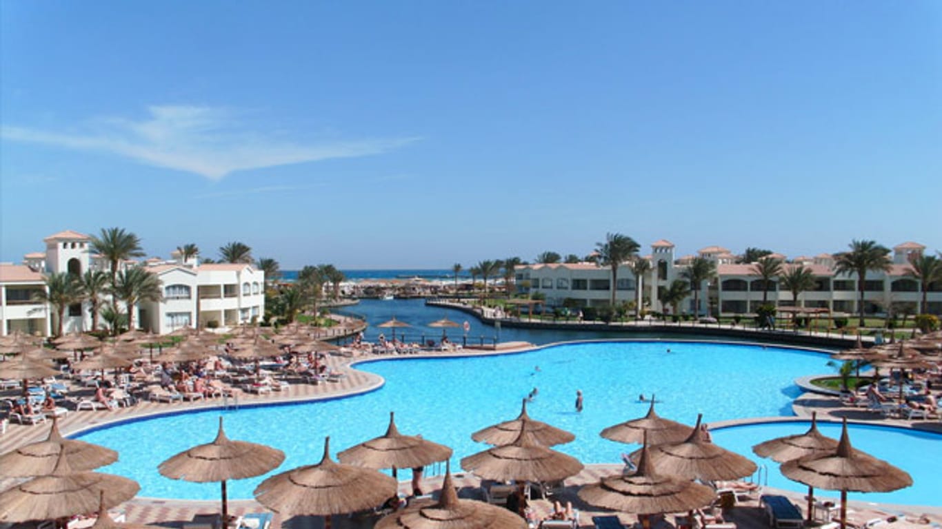 Das "Dana Beach Resort" in Hurghada