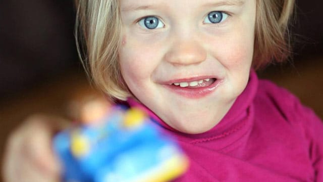 Fantasiefreunde: Noch bevor Neele (heute 4) in den Kindergarten kam, erschuf sie sich ihre fantastischen Freunde Huks und Keus.