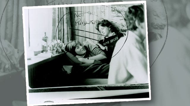 Diana und Adam Russel im Februar 1981 Diana und Adam Russel im Februar 1981