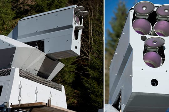 Hochenergie-Laser des Unternehmens Rheinmetall Defence