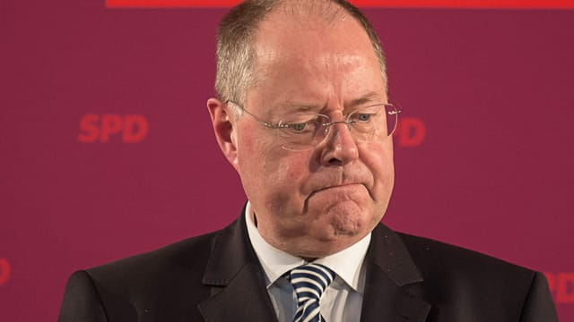 Bittere Zeiten für den SPD-Kanzlerkandidaten Peer Steinbrück