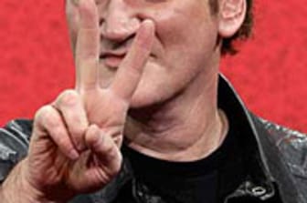 Quentin Tarantino bei der Deutschlandpremiere von "Django Unchained" in Berlin.