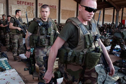 Französische Soldaten in Mali