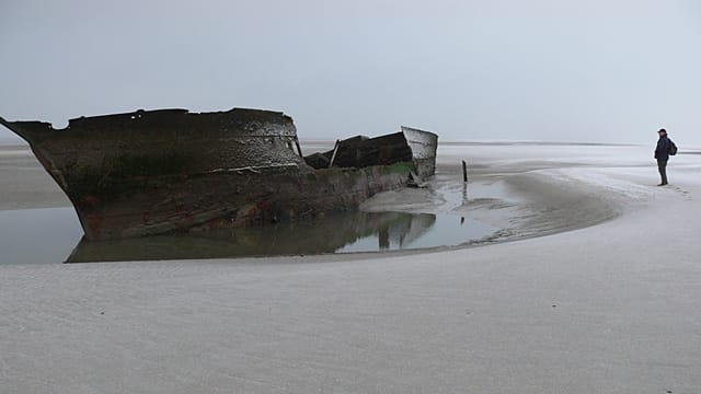 Schiffwracks in der Nordsee