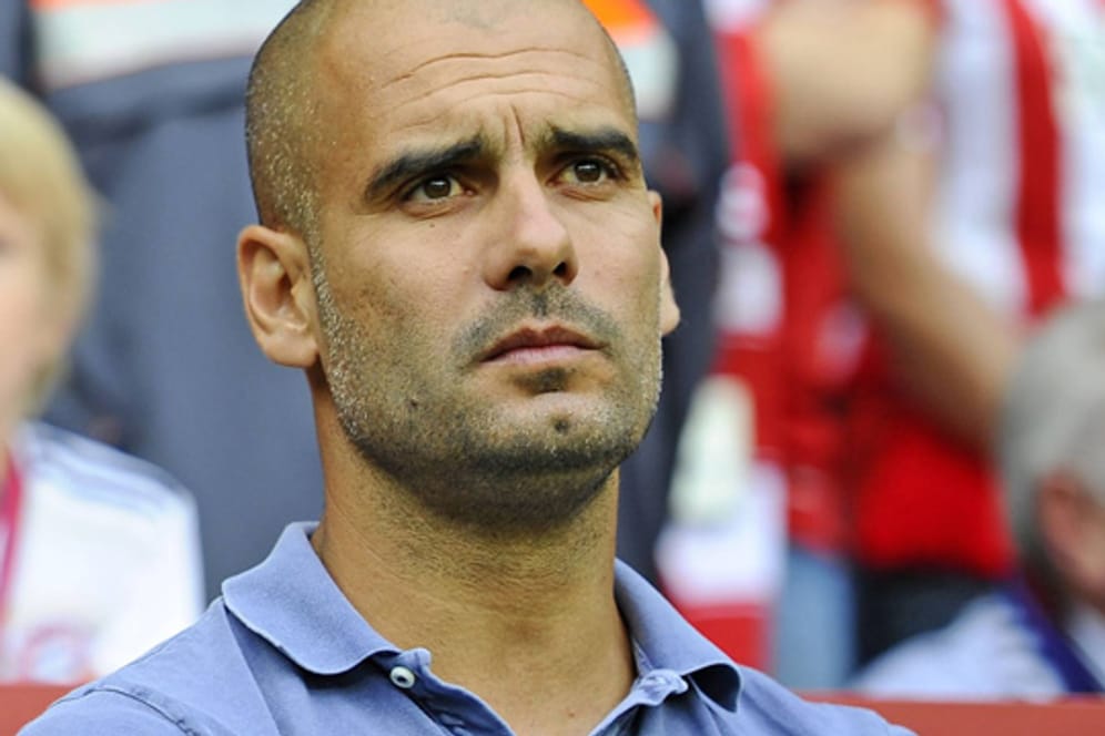 Pep Guardiola bindet sich an den FC Bayern bis 2016.