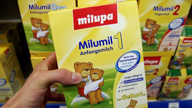 Milumil von Milupa gehört zu den Trockenmilch-Produkten, deren Nachfrage in den letzten Monaten rapide angestiegen ist.