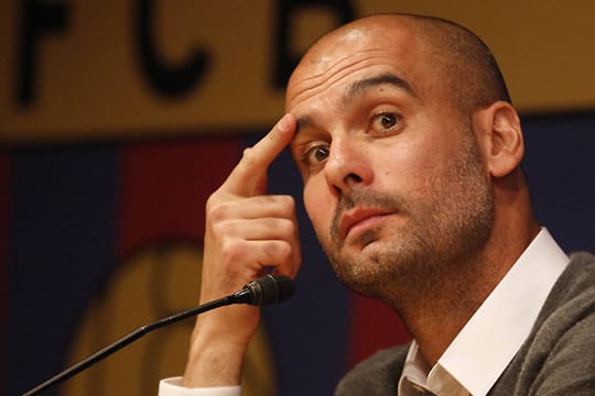 Josep Guardiola übernimmt im Sommer den FC Bayern München.