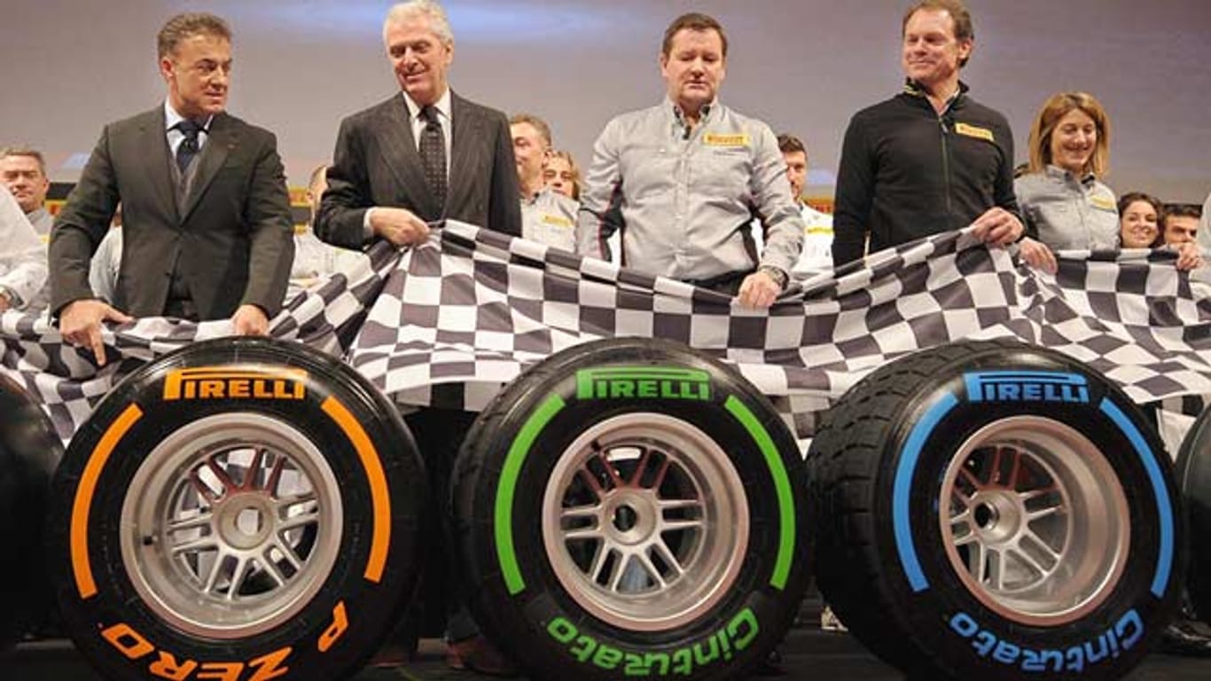 Die neuen Pirelli-Reifen versprechen schnellere Runden und noch mehr Spannung.