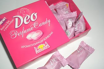 "Deo Perfume Candy": Das Deo-Bonbon soll lästigen Körpergeruch vertreiben.