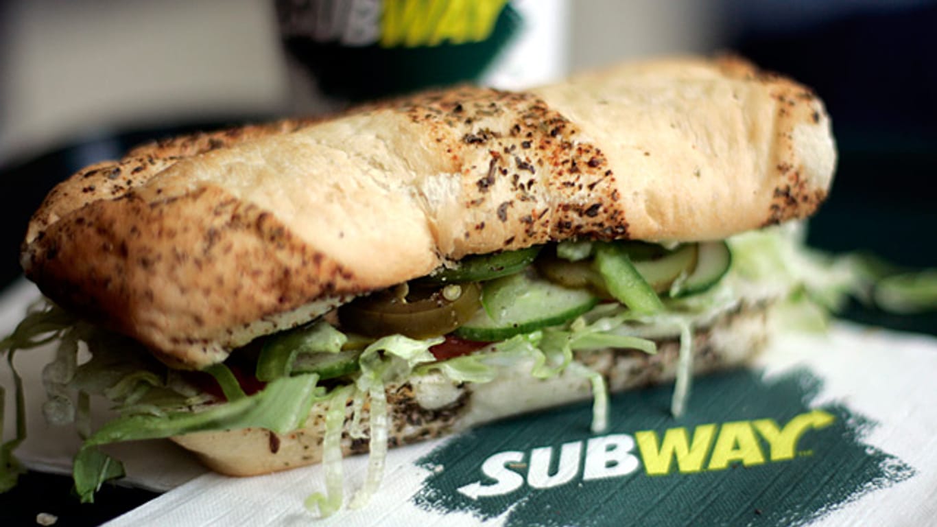 Sind die Sandwiches von Subway zu klein?