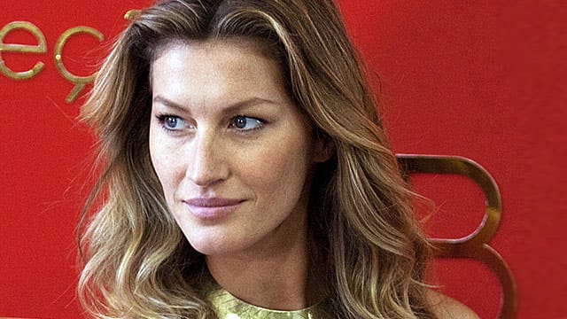 Dauerwelle 2013:Das brasilianische Model Gisele Bündchen trägt die angesagten, weichen Wellen.