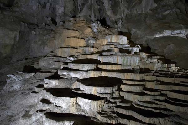 Das Höhlensystem ist rund 1,2 Hektar groß.