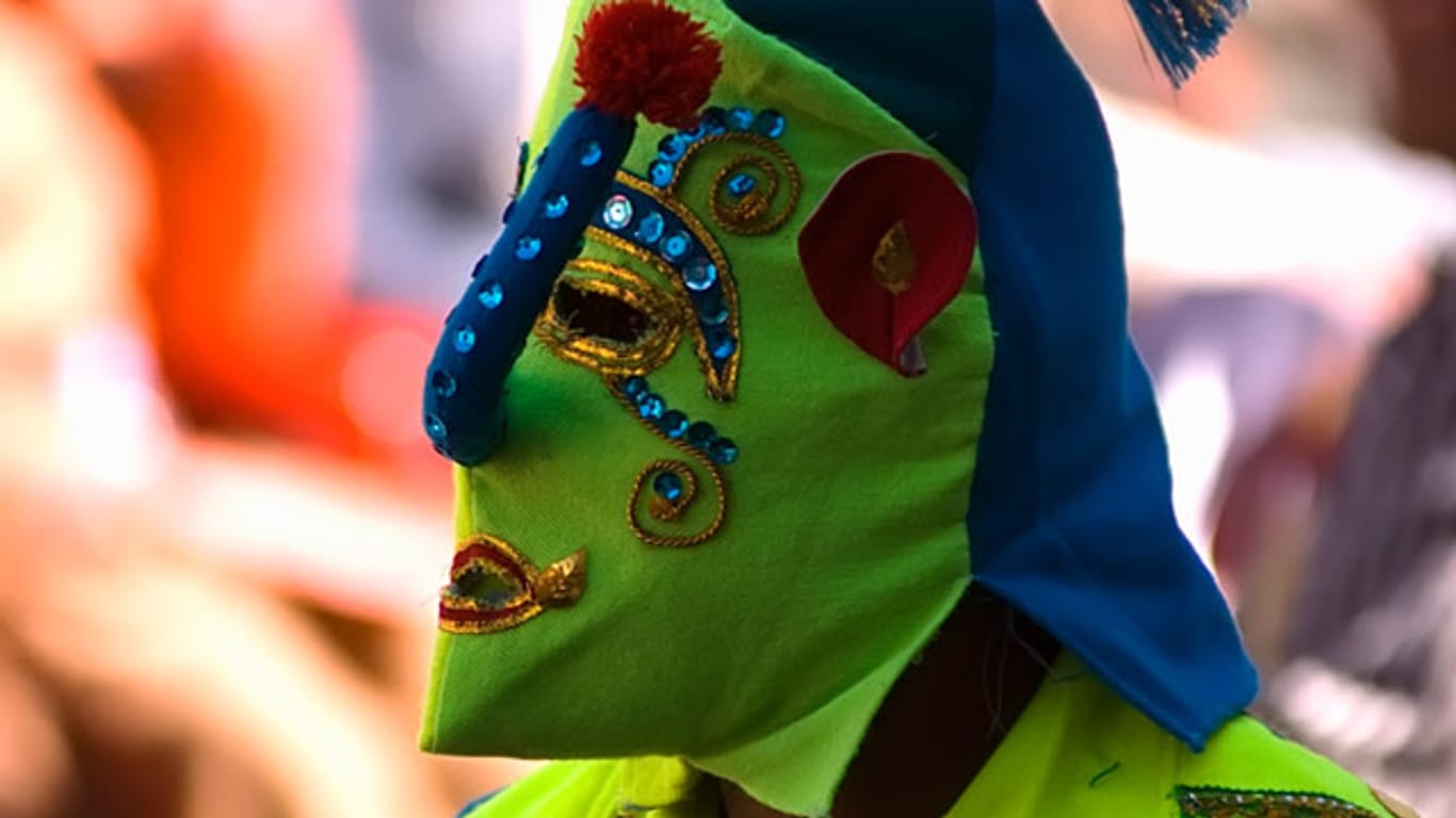 Karneval in Oruro ist bekannt für den Diablada Tanz