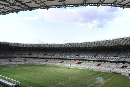 Für WM-Spiele momentan noch nicht geeignet: das Mineirao-Stadion in Belo Horizonte.