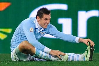 Miro Klose steht Lazio in den nächsten Wochen nicht zur Verfügung.