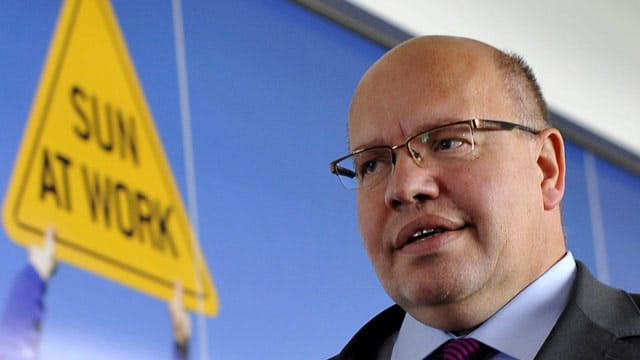 Peter Altmaier will die Kostenexplosion beim Strompreis bremsen