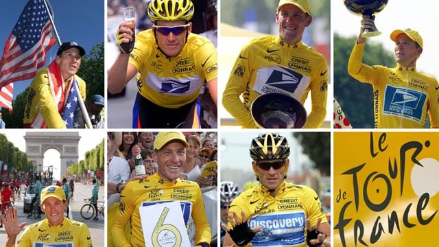 Lance Armstrong konnte sich mehrmals über die Siegprämie bei der Tour de France freuen.