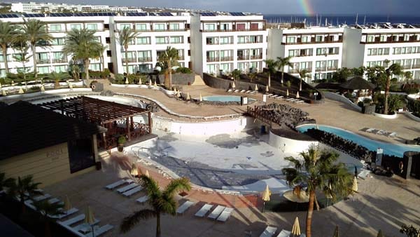 Hotel Hesperia Lanzarote (Fünf Sterne) in Puerto Calero / Spanien