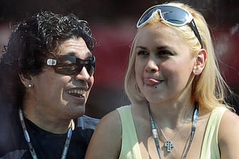 Diego Maradona und Veronica Ojeda
