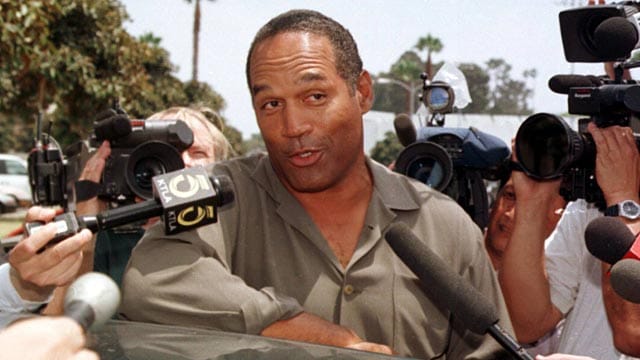 O.J. Simpson stand seit jeher im Interesse der Medien.