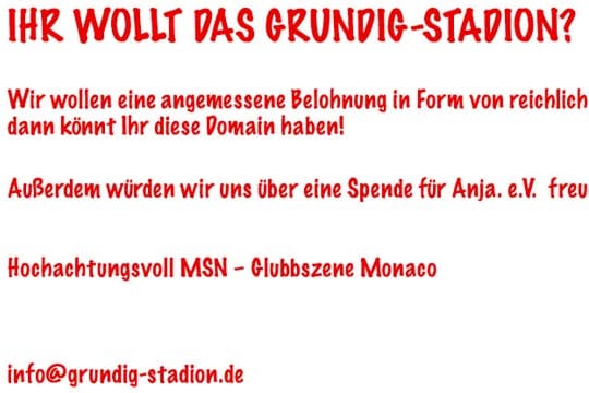 Ein Screenshot der Website.